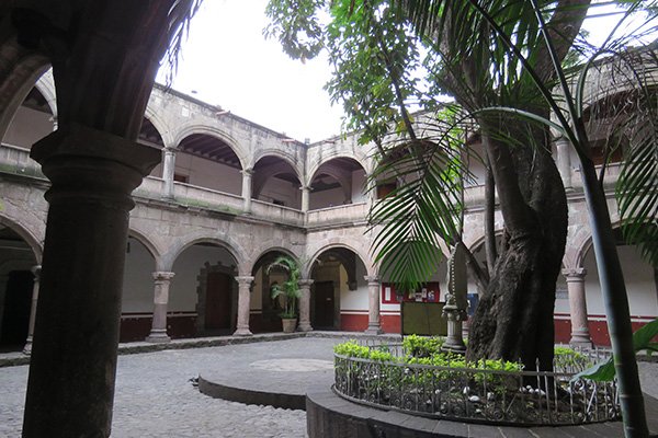 Claustro de la Catedral de Azcapotzalco.