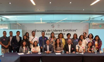 Jóvenes católicos en el Senado: así fue la visita de la Escuela de Líderes de Azcapotzalco