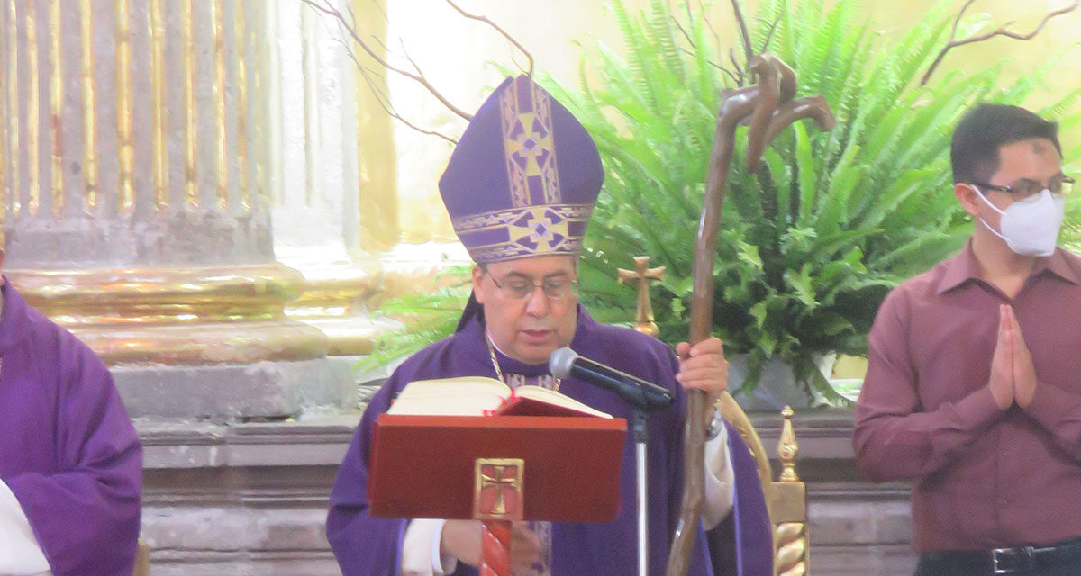 El signo de la ceniza: reflexión de Monseñor Adolfo Castaño